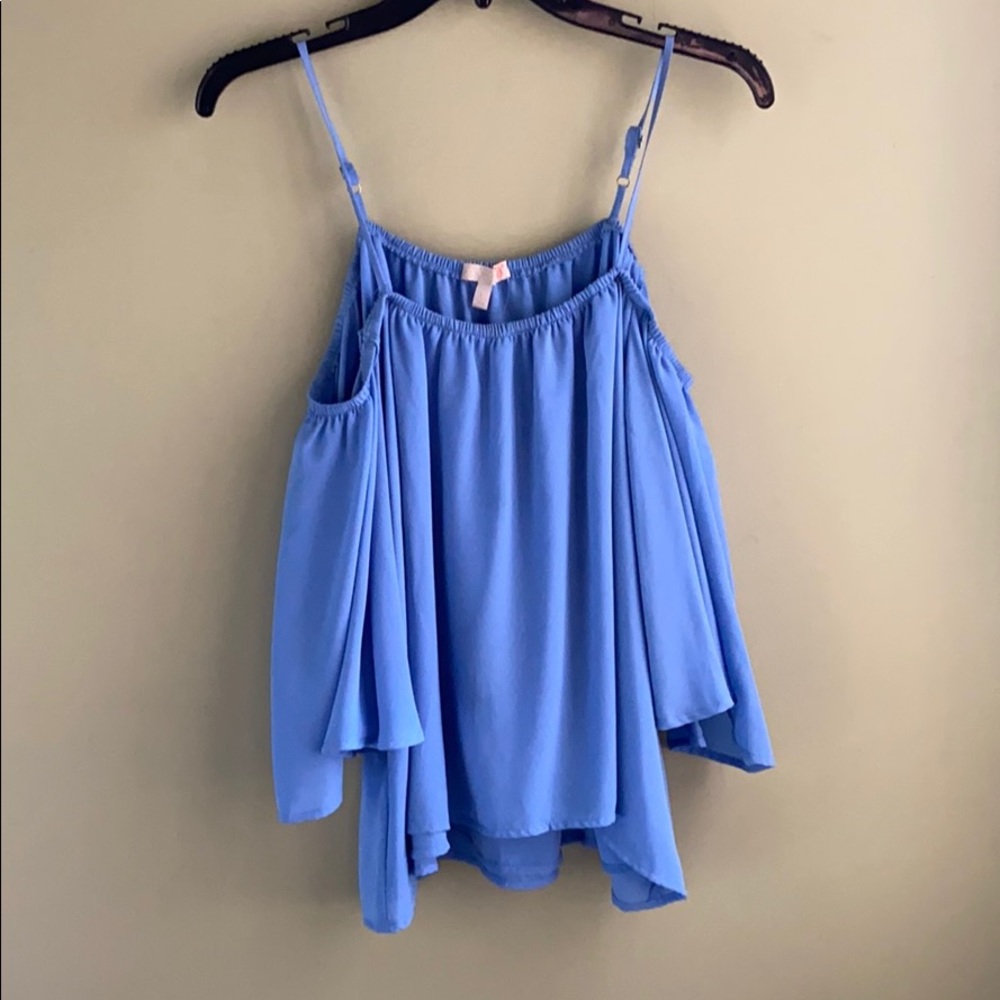Gianni Bini Baby Blue Off the Shoulder
